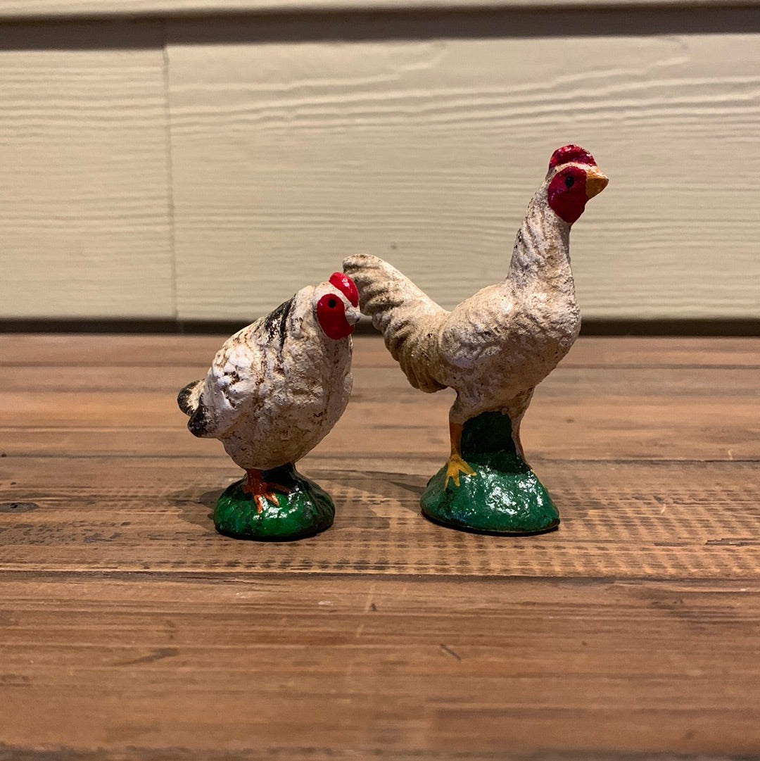 Cast Iron Chickens