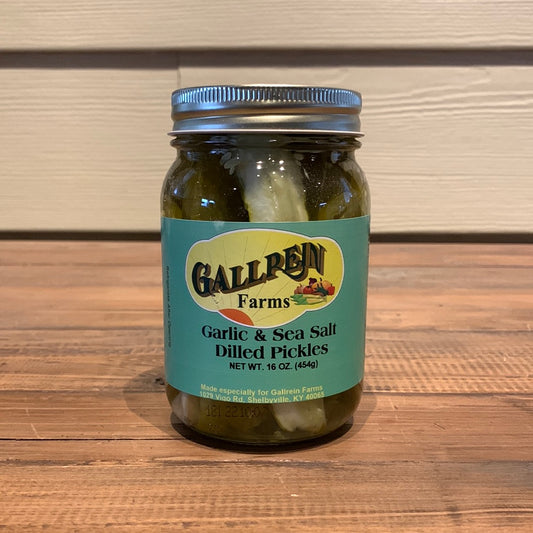 Garlic & Sea Salt Dilled Pickles