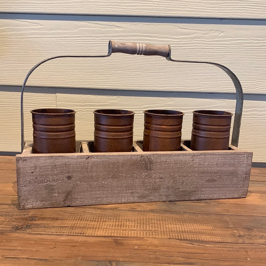 Tin Can Vase Set