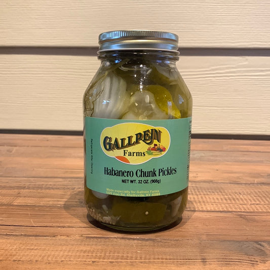 Habanero Chunk Pickles